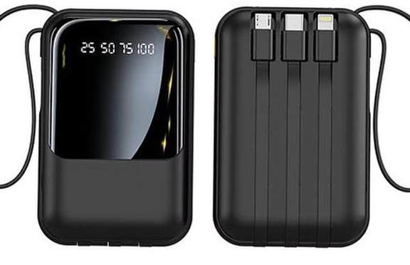 Mini 3 In 1 Multi Cable Powerbank