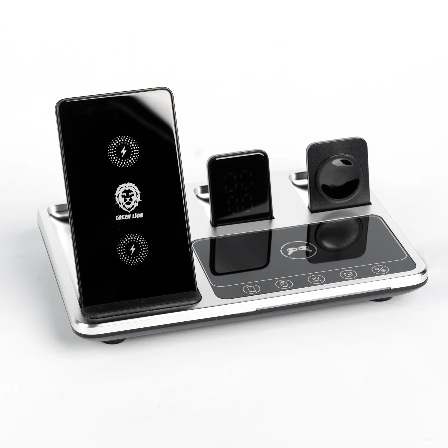 Green Lion 4 in 1 Wireless Charging Station 15W